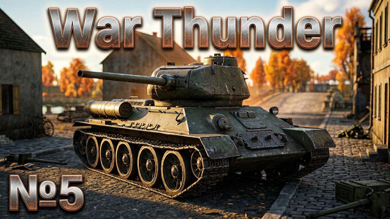 War Thunder | № 5 | CEPuK | XAH 6ATOH | ХАН БАТОН | #ХАНБАТОН #XAH6ATOH #WarThunder