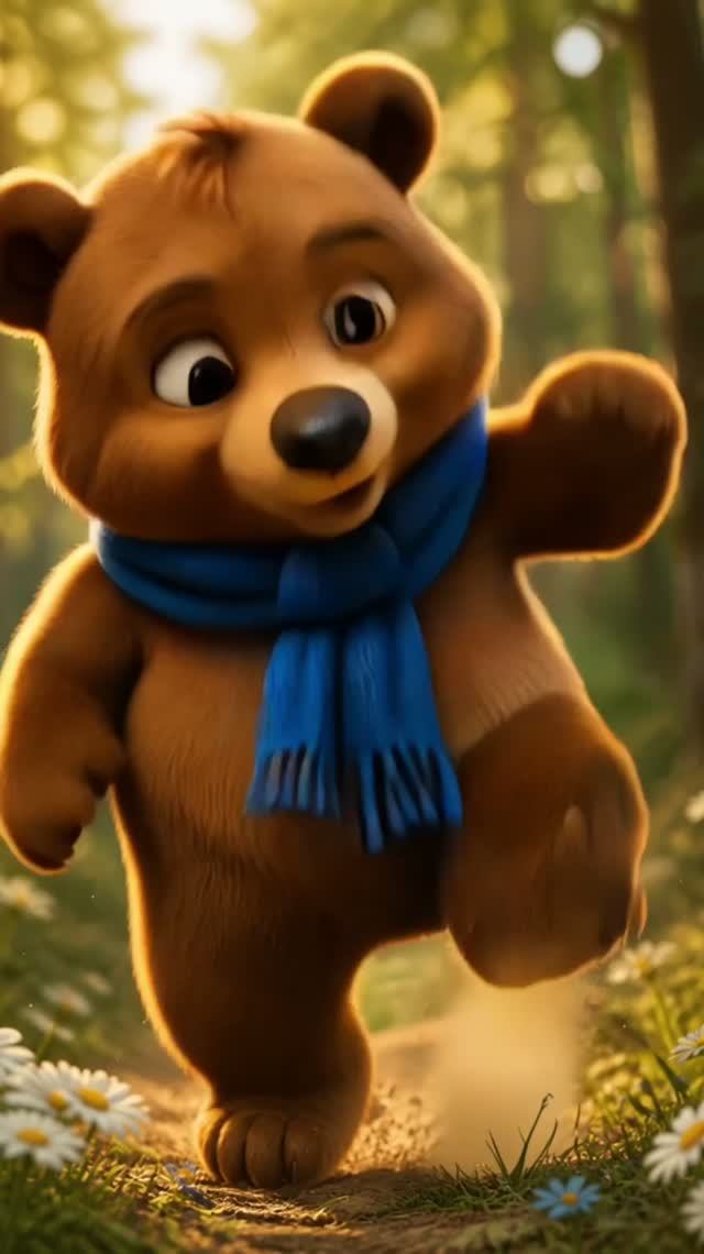 Три медведя 🐻 Топ-топ-топ! Песенка-сказка для малышей
