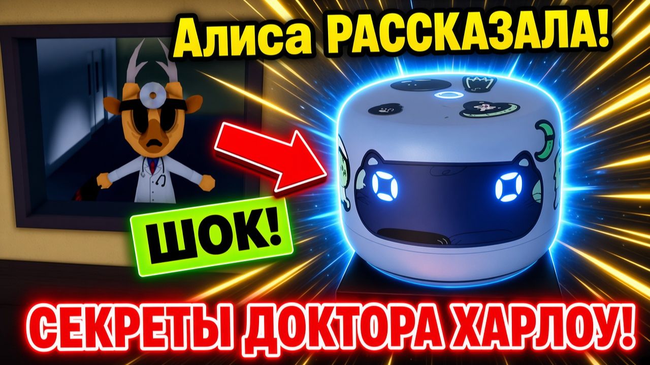 АЛИСА рассказала секреты доктора Харлоу | Animal Hospital роблокс