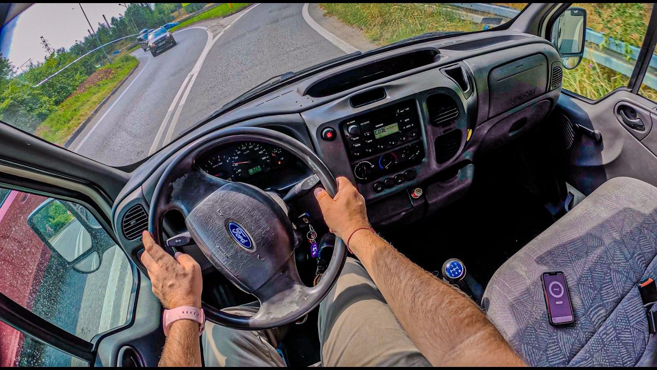 2005 Ford Transit Mk6 - ТЕСТ ДРАЙВ ОТ ПЕРВОГО ЛИЦА