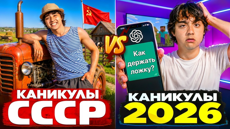 КАНИКУЛЫ РАНЬШЕ VS КАНИКУЛЫ СЕЙЧАС