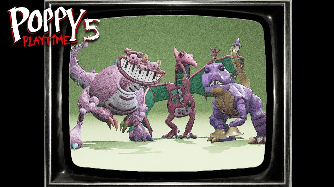 Poppy Playtime: Глава 5 — СОВЕРШЕННО НОВЫЕ ПЕРСОНАЖИ: Джингл и Сонг — реклама на VHS