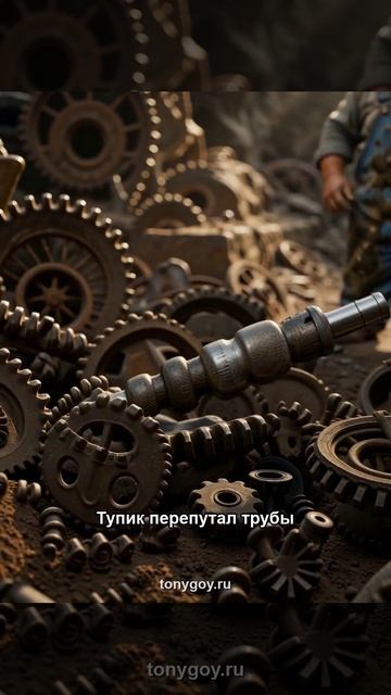 Гномы чинят буровую: трубы перепутали коронку потеряли