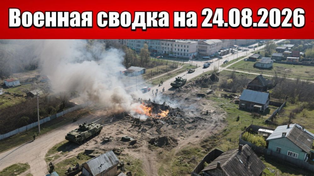 «ВС РФ взламывают последнюю линию обороны в Доброполье!»: Военная сводка на 24.08.2026