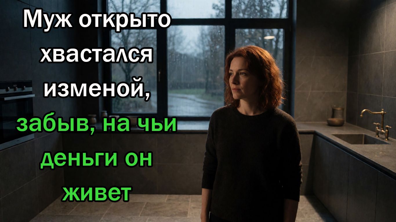 - Да кому ты нужна, ты посмотри на себя,- нагло заявлял муж