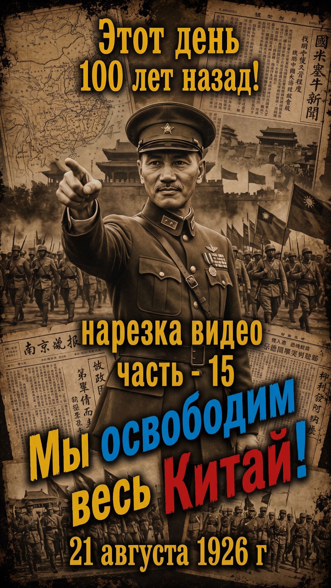 Каким был мир тогда: удивительные и невообразимые события! 21/08/1926-15 Этот день 100 лет назад!