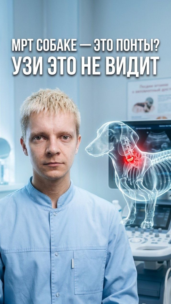 🧠 МРТ собаке при грыже диска: что не видит рентген