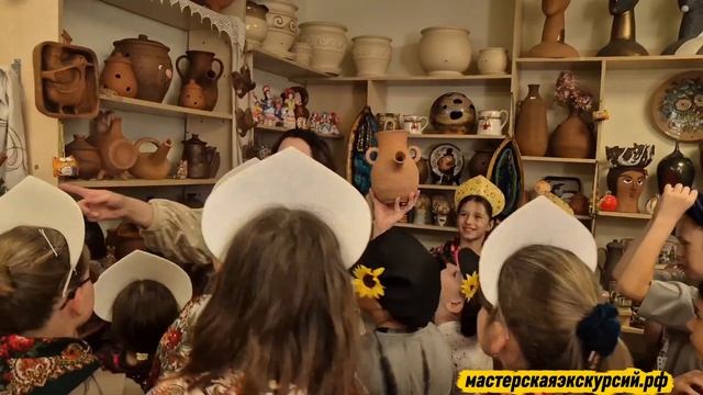 Глиняная сказка в гончарной мастерской