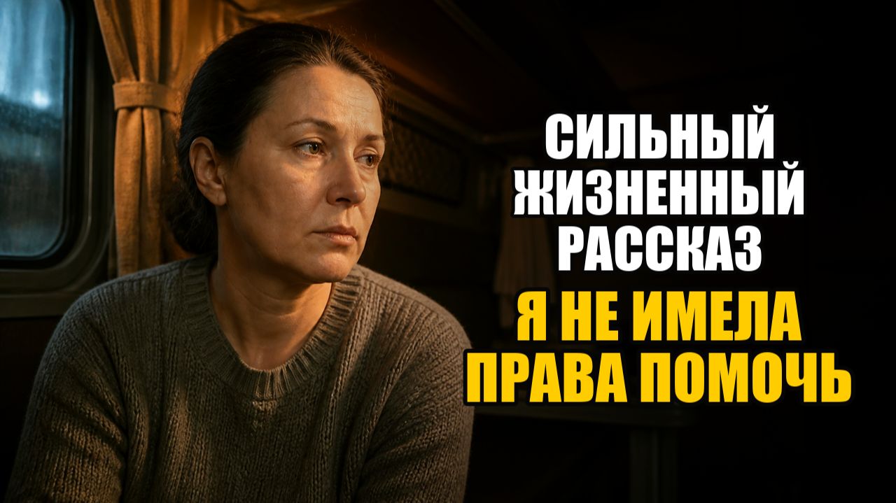 Я ПЛАКАЛА, КОГДА СЛУШАЛА ЭТОТ РАССКАЗ я не имела права помочь
