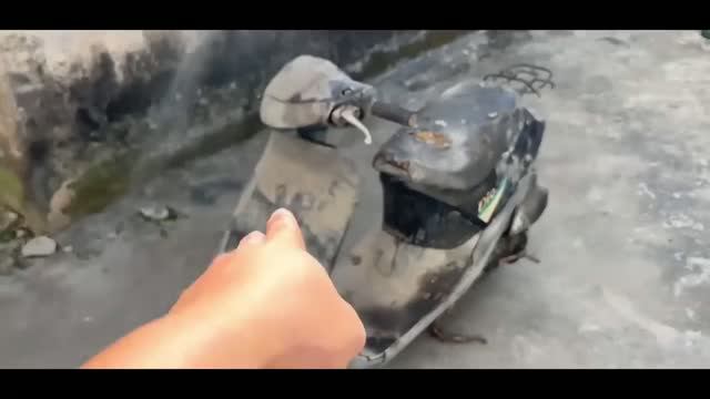 Реставрация Honda Dio 200 доллар возвращающая к жизни скутер JDM 1990-х годов выпуска