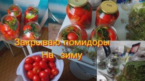 Поговорим! О том и о сём!😘Закрываем помидоры!/Нужен Совет