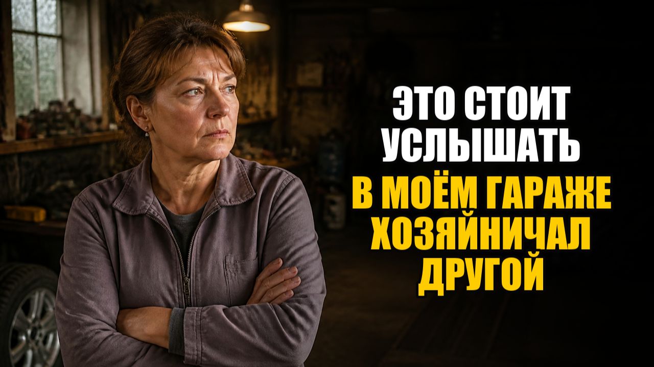 ЭТОТ ЖИЗНЕННЫЙ РАССКАЗ НЕ ОСТАВИТ ВАС РАВНОДУШНЫМИ в моём гараже хозяйничал другой