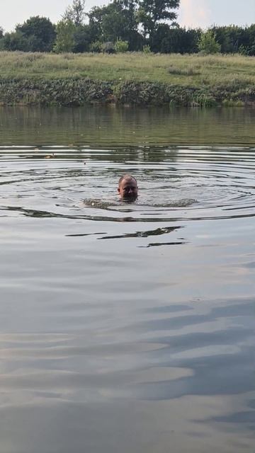 Когда трек засел в голове и не выходит из неё даже под водой 🎧