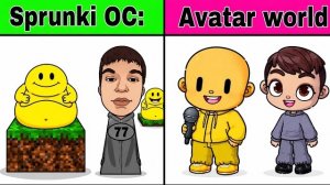 СПРУНКИ ОС: ОБЕЗИТИ 🆚 АФОНСО ИЗ YOUTUBE В AVATAR WORLD! 😱🔥
