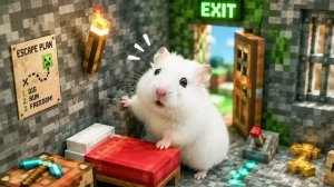 ПОБЕГ ПУШИСТИКА! 🐹 Хомяк против БОЛЬШОГО лабиринта