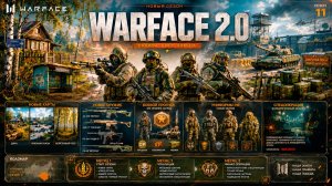 WARFACE 2.0 ПЕРЕЗАГРУЗКА ИГРЫ - ТЕХНИКА, РОССИЯ, ОРУЖИЕ, ОПЕРАЦИЯ, БП