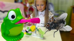 НОВЫЙ ЧЕЛЛЕНДЖ ловушка для МУХИ! Fun CHALLANGE for kids