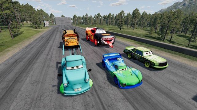 Что происходит Когда автомобили Pixar Разгоняются Более чем до 1600 км В Час?!