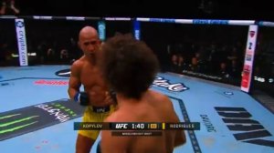 Роман Копылов против Грегори «Робокопа» Родригеса: лучшие моменты боя (UFC 322)