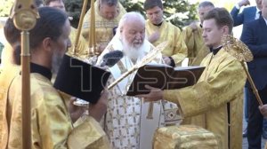Освящение храма благоверного князя Александра Невского в Московской области