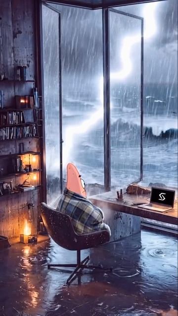 Mood: Patrick, Rain Outside The Window, And An Endless Stream Of Deadlines ☕🌧️ ...
