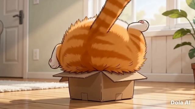 МУЛЬТИК для ДЕТЕЙ про котика рыжего маленького