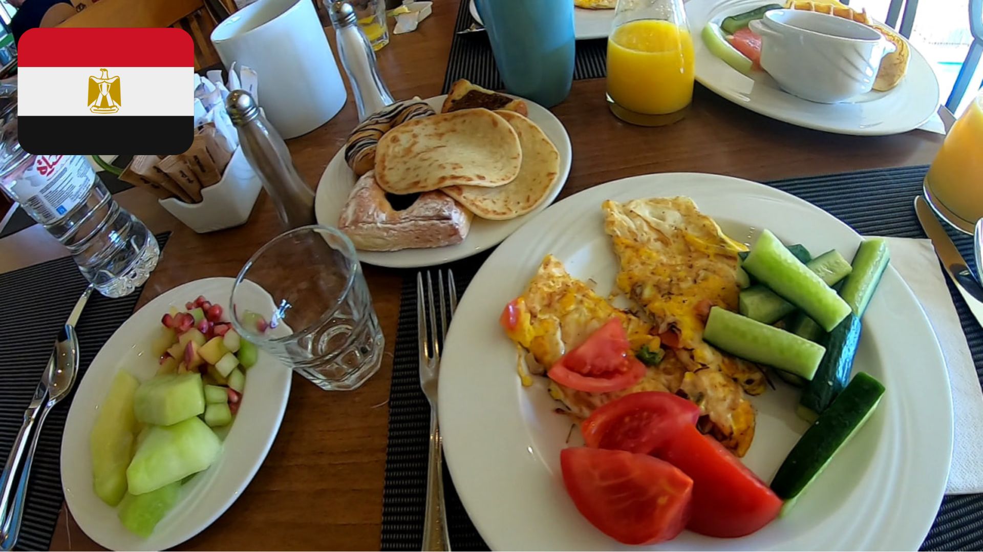 #3 Завтрак и обед в отеле Swiss Inn Resort Hurghada 5*. Февраль 2025