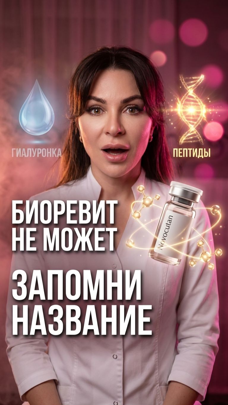 🧬 Гиалуронка увлажняет. Пептиды — командуют