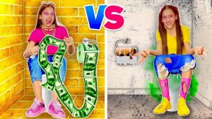 Богатая Близняшка VS Бедная Близняшка# Типы Близняшек в Колледже