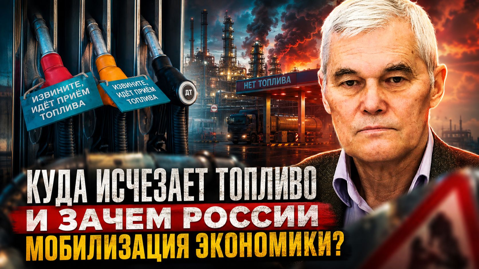 Константин Сивков | Куда исчезает топливо и зачем России мобилизация экономики?
