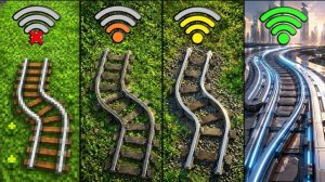 Все эксперименты в Майнкрафте с рельсами, использующие разные Wi-Fi