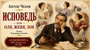 «Исповедь, или Оля, Женя, Зоя». А.П. Чехов. Аудиокнига. Читает Владимир Антоник