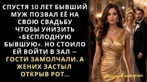 Истории из жизни|Спустя 10 лет бывший муж|Аудио рассказы|Аудиокниги слушать онлайн|Жизненные истории