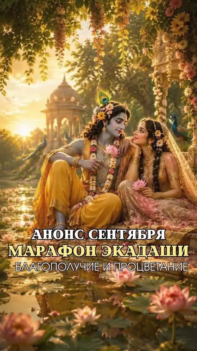 Экадашный марафон | Анонсы Сентября