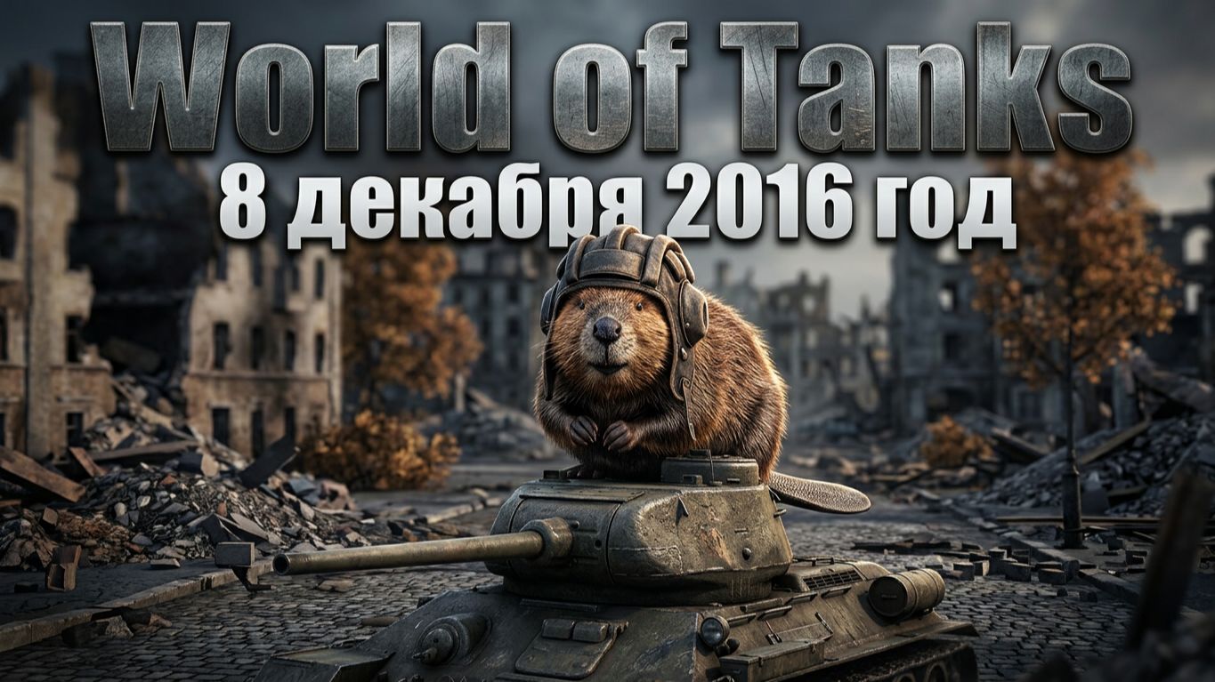World Of Tanks | БОБЁР | 8 декабря 2016 год | #XAH6ATOH #ХАНБАТОН #WorldOfTanks №2