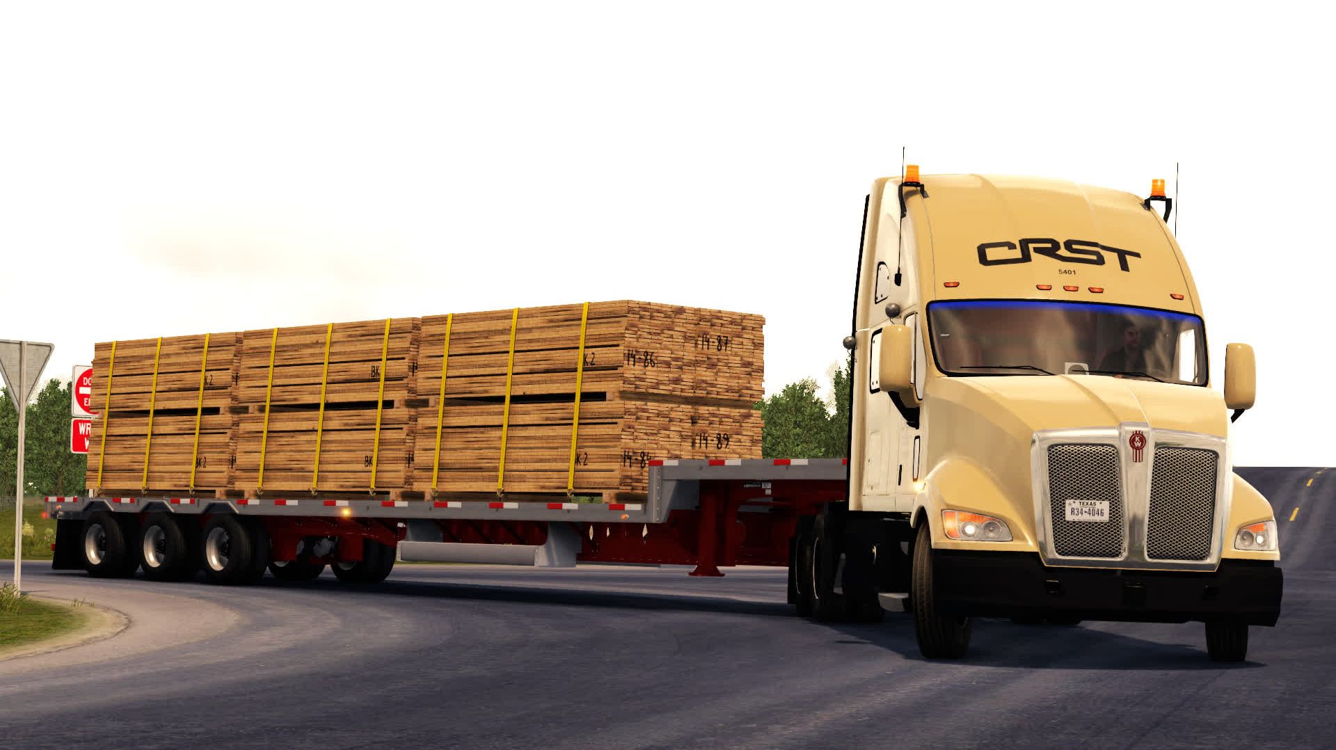 749 / ATS 1.60 / Kenworth Т700 / На Багамские Острова.