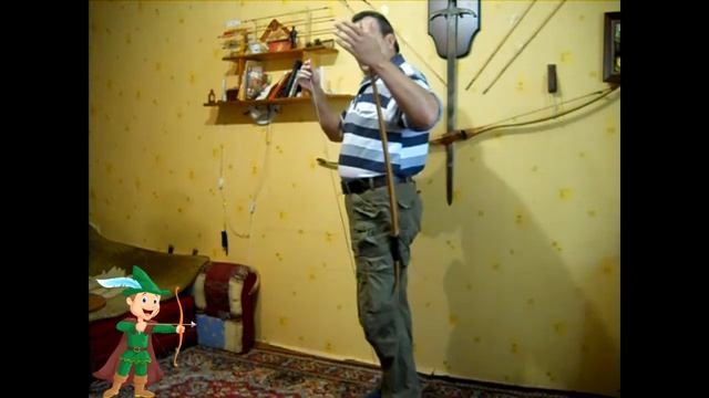 Как натянуть тетиву на лук