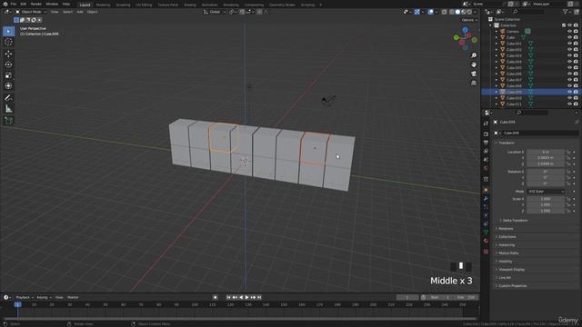 1. Blender Interface. Moving Around. Transforming Objects