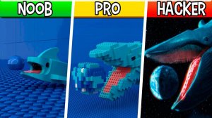 LEGO Космический КИТ - Noob, Pro, HACKER! Восстание Луны!