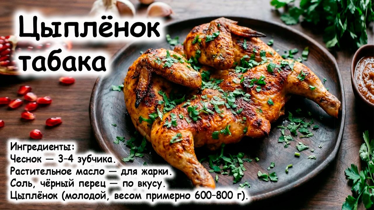 Цыплёнок табака