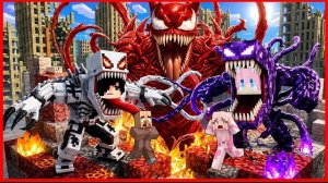 100 ДНЕЙ В МАЙНКРАФТ: МЕНЯ УСЫНОВИЛИ ВЕНОМ И КАРНАЖЕМ! 🕷️😱 | СПАЙДЕРМЭН-ЗЛОДЕЙ