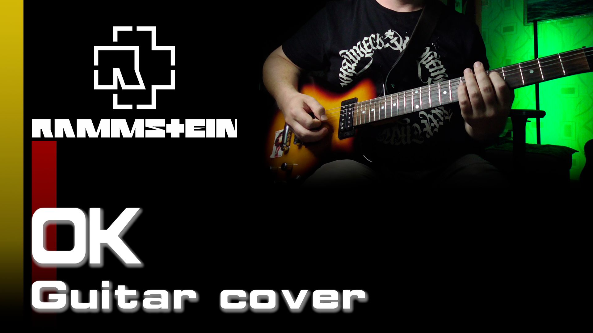 Rammstein - OK [Guitar Cover]