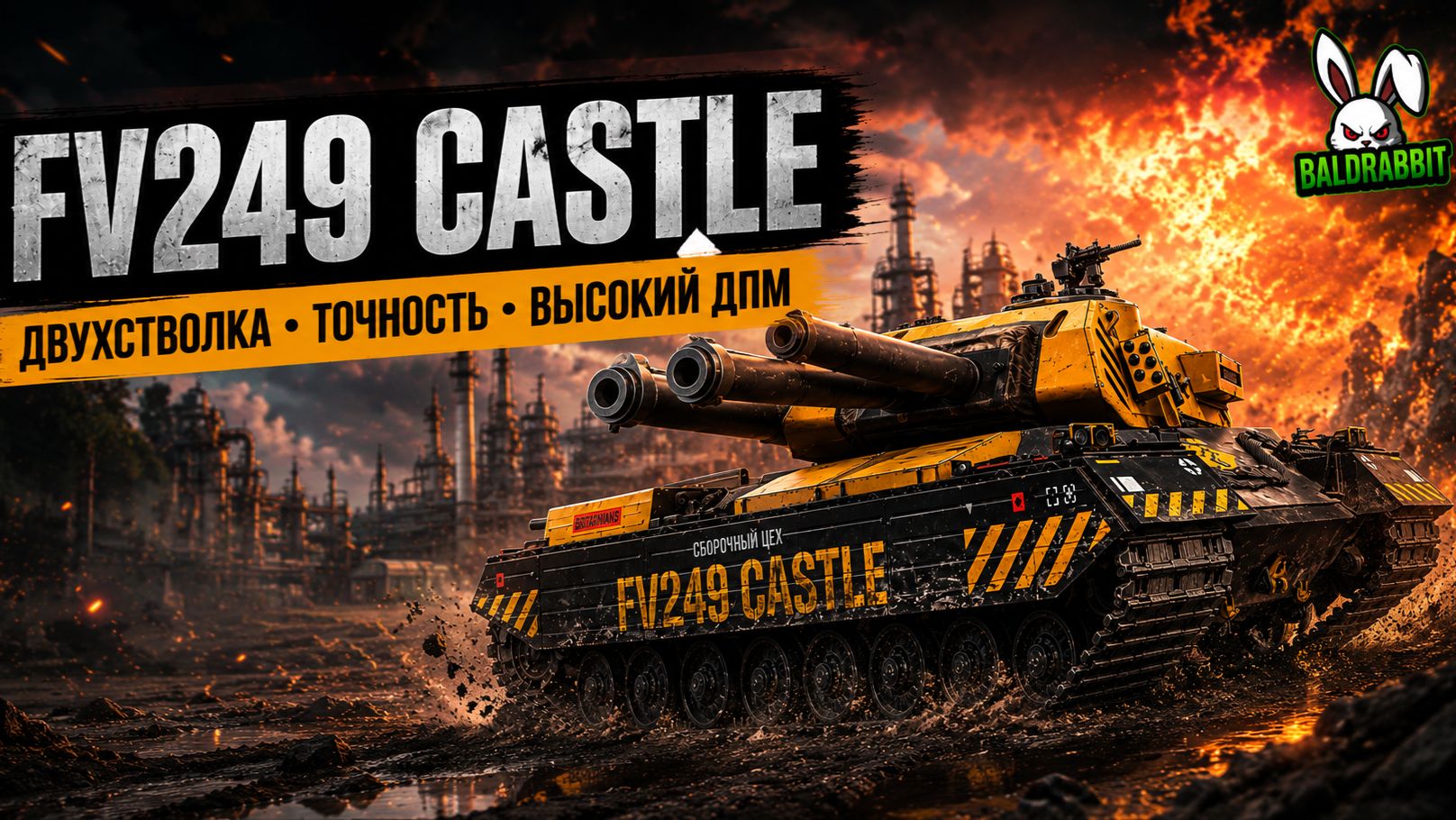 FV249 Castle - 6к урона