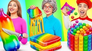 Кулинарный Челлендж: Я против Бабушки | Вкусные Кухонные Лайфхаки