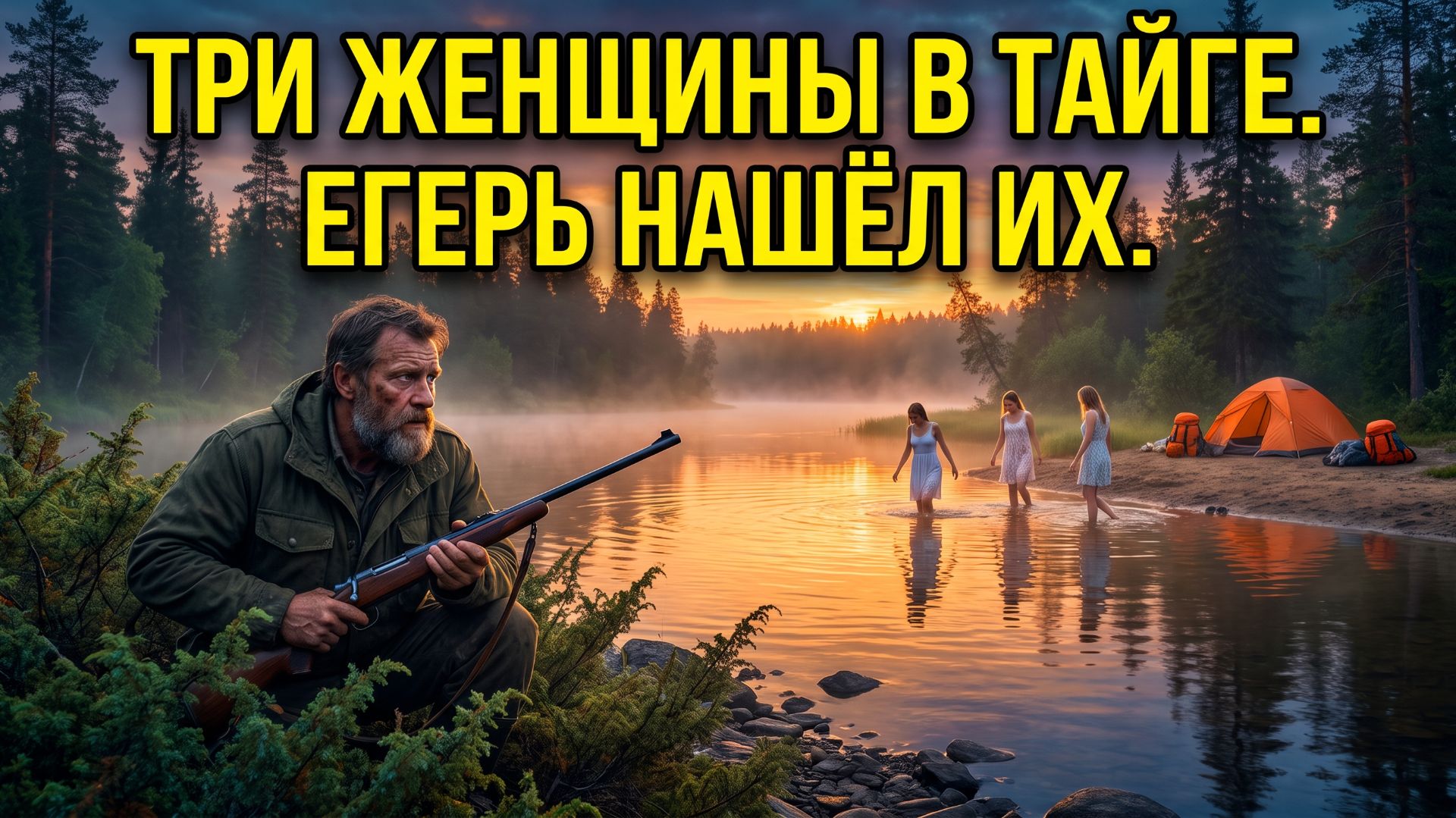 Егерь Нашел 3 КРАСОТОК в Глухой Тайге! Когда Они Предложили ПОРАЗВЛЕЧЬСЯ, Он Понял УЖАСНУЮ Правду…