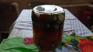 Мариную огурчики 🥒 с помидорами 🍅🍅👍🤩