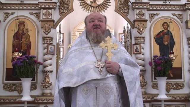 23.08.2026 г.  Проповедь протоиерея Сергия Чибисова Свято-Митрофановский храм село Верхний Мамон.