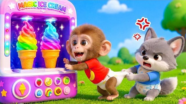 Песня «Вставай в ряд» | Baby Monkey, теперь моя очередь! | Детские песни и потешки