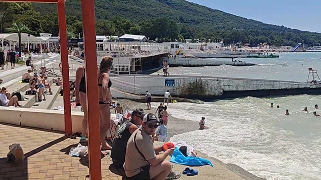 Кабардинка.Море.Август