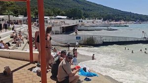 Кабардинка.Море.Август